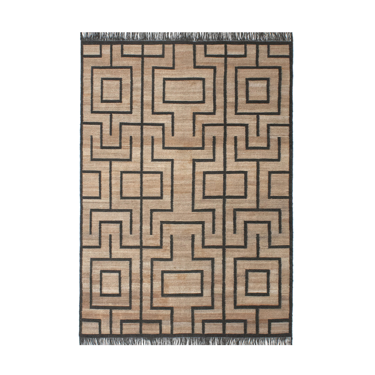 Jute-Teppich "Connection 1" 160x230cm