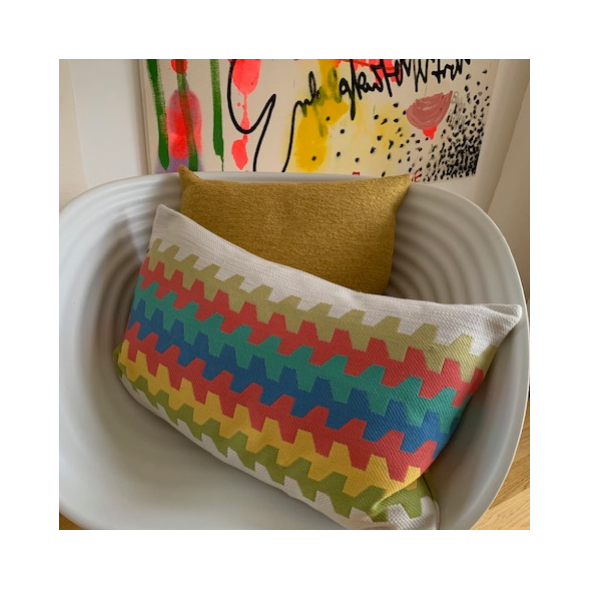 Design-Kissen "Via" 38x58 cm