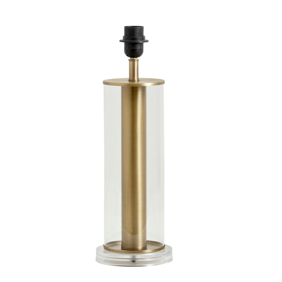 Gläserner Lampenfuß "Lampa" in Gold