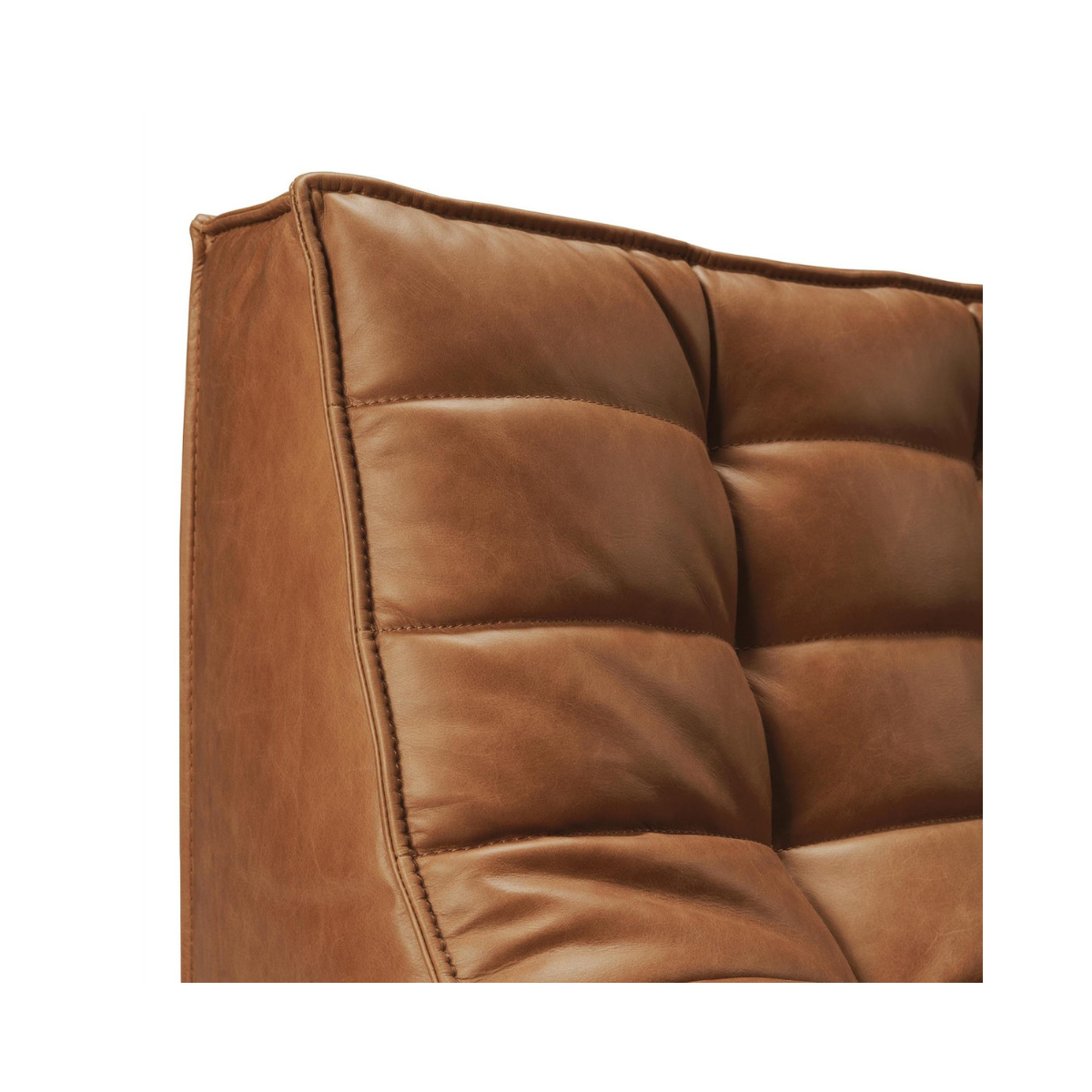 Ledersofa "Alter Sattel" (3er Sitz)