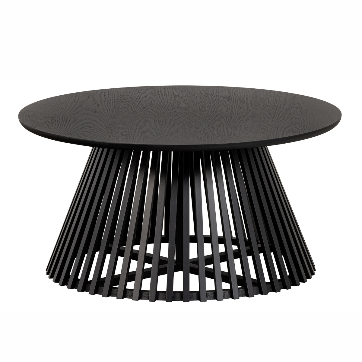 Jeanette Holz Peristaltisch Schwarz 40xØ80