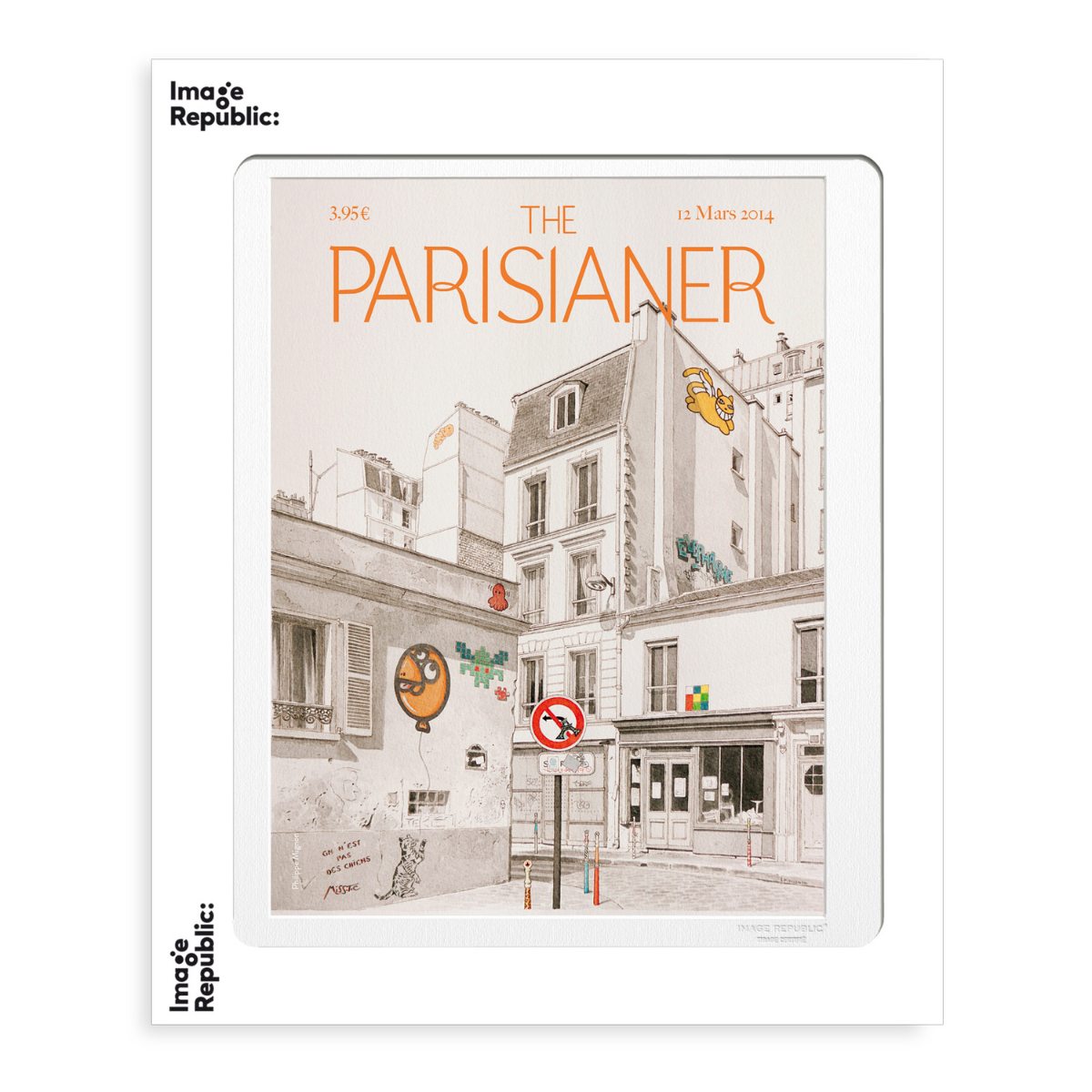 Kunstdruck "N12 Mignon" by The Parisianer 40x50cm