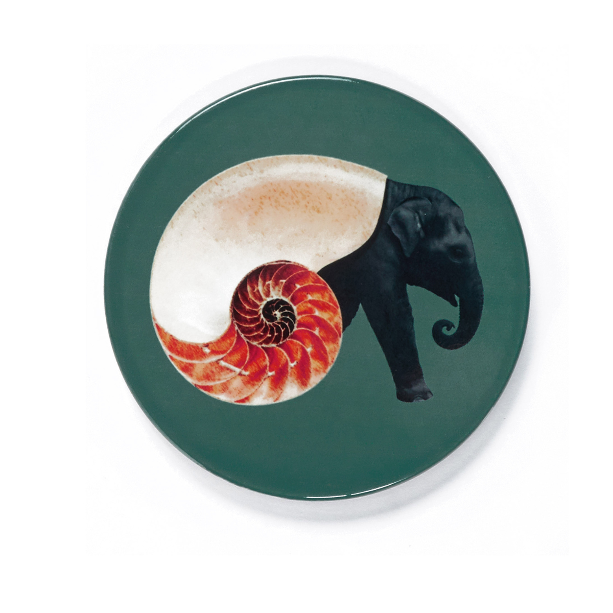 Keramikuntersetzeur "Shellephant" (4er Set)