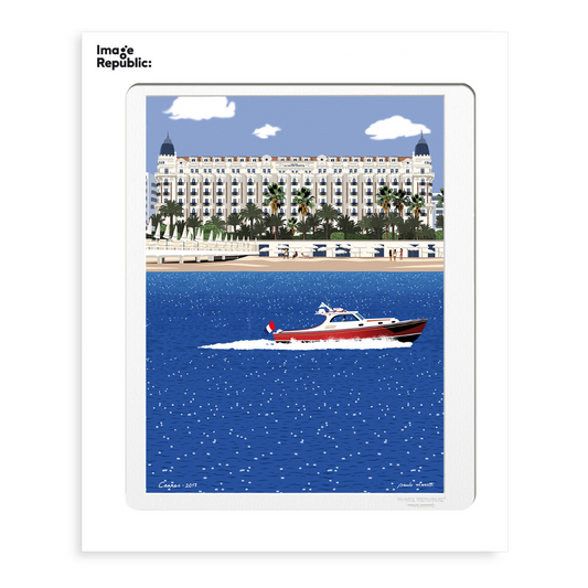 Kunstdruck "Cannes" by Paulo Mariotti 40x50cm