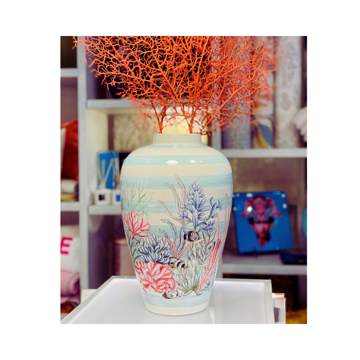 Vase "Korallenriff" H 37 cm