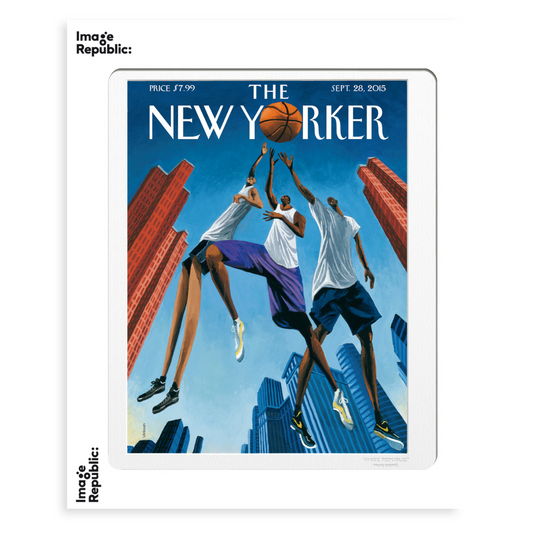 Kunstdruck "Ulriksen Basketball" by The New Yorker" 40x50cm