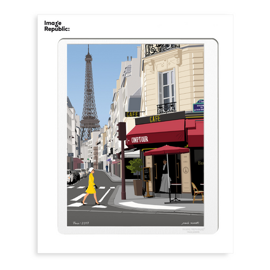 Kunstdruck "Paris" by Paulo Mariotti 40x50cm