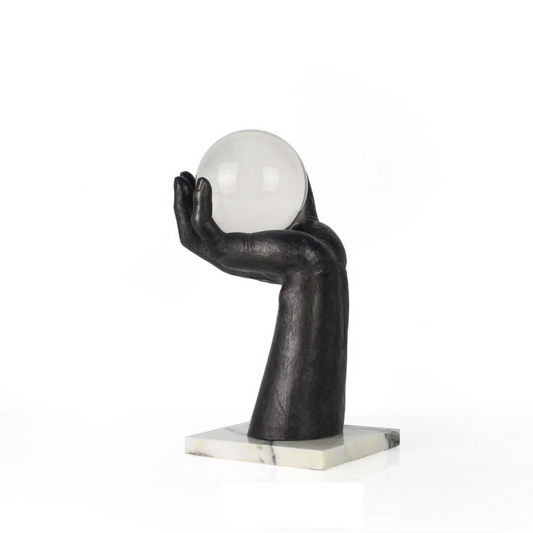 Skulptur "Hand in Black"